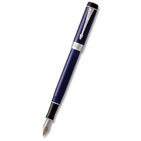 Parker Duofold Classic Modrá a čierna CT hrot F